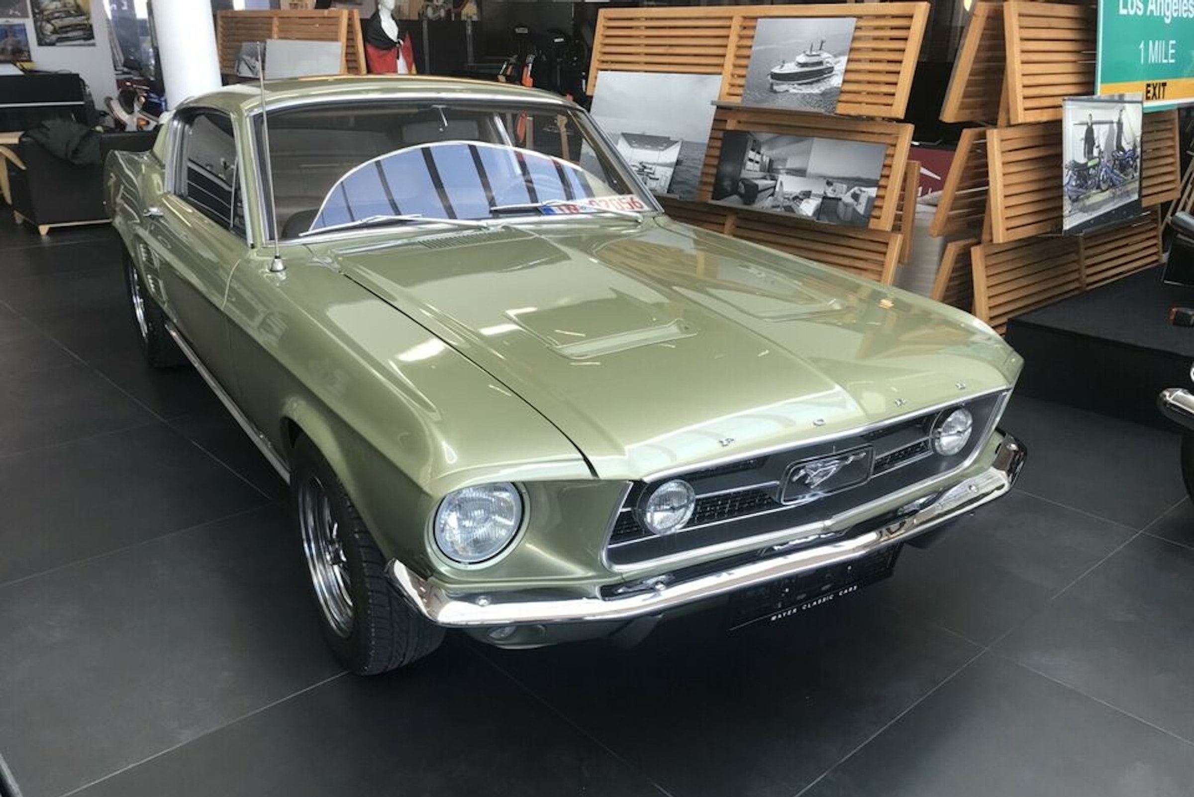 Mustang grün Ingolstadt Mustang grün Ingolstadt